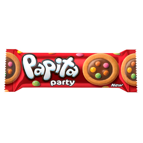 Печенье Papita Party с молочной начинкой    63гр