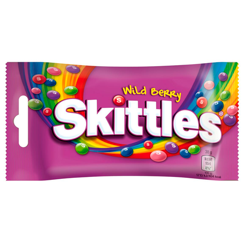 Драже Skittles (Wild Berry) лесные ягоды 38гр