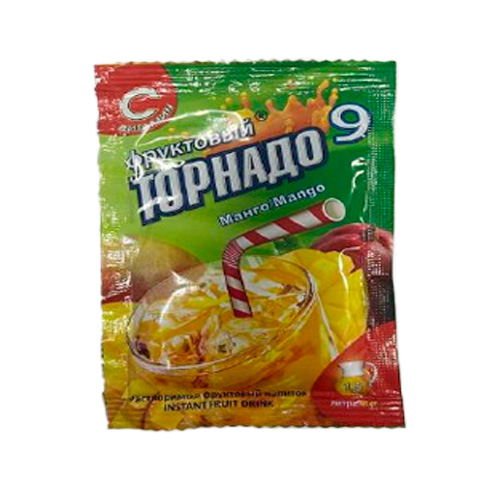 Растворимый напиток "Торнадо" со вкусом Манго 9гр