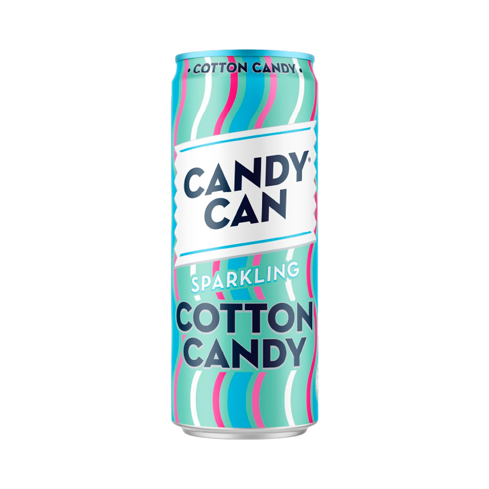 Газ.напиток Candy Can Cotton Candy Zero Sugar  ж/б 330мл