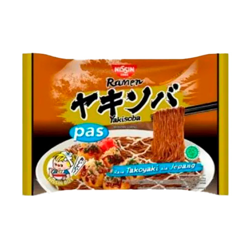 Лапша Nissin Japanese Style Yakisoba Pas Instant Fried Noodles  76гр