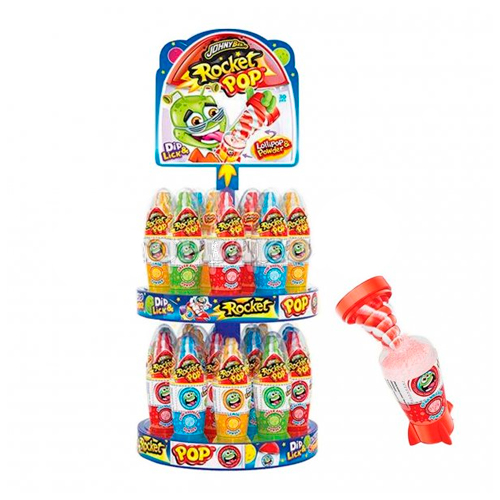 Леденец + пудра Rocket Pop Johny Bee 50гр Стенд
