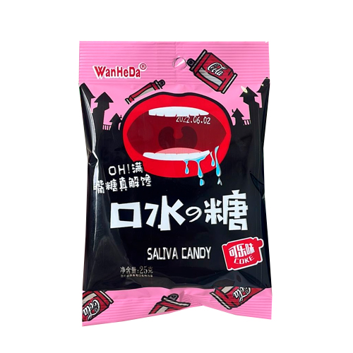 Конфеты WanHeDa Turkey Saliva Candy Cola 25гр