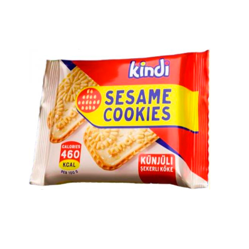 Печенье сахарное KINDI с кунжутом 50гр