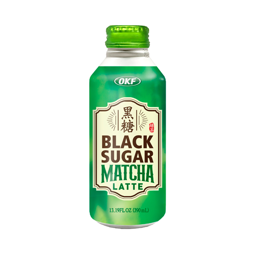 Кофейный напиток ОКФ "Black Sugar Matcha Latte" 390мл.
