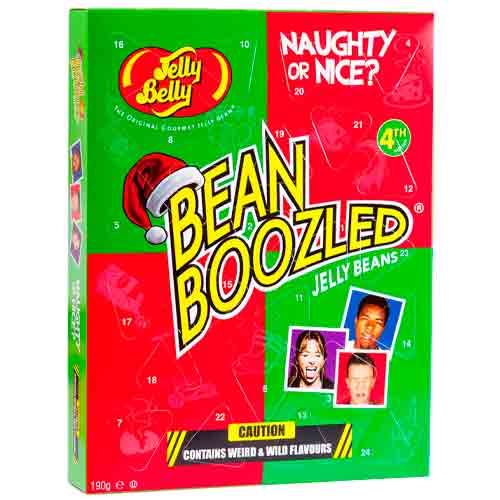 Драже Jelly Belly ассорти рождественский календарь 190г