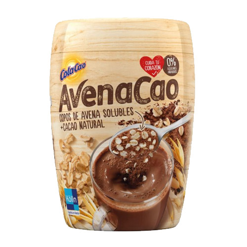 Какао напиток быстрорастворимый Cola Cao AVENACAO 300гр банка
