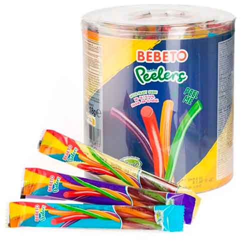 Мармелад Bebeto Peelers Tubs 18гр