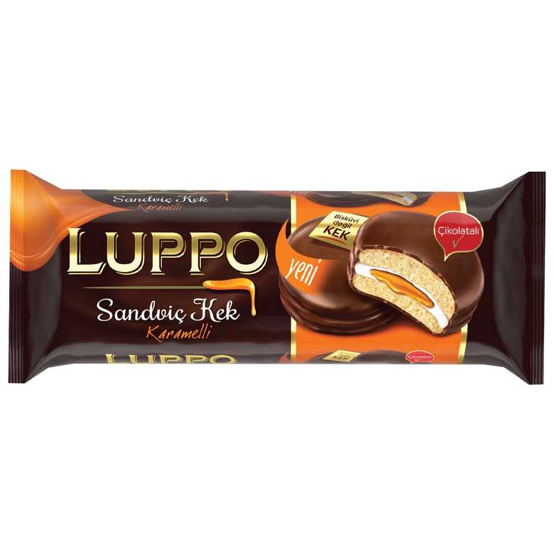 Печенье LUPPO CARAMEL 182гр