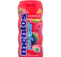 Жев.резинка Mentos Gum Red Fruit Lime   30гр
