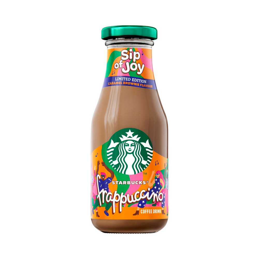 Напиток кофейный Starbucks Frappucino Caramel Brownies   250мл