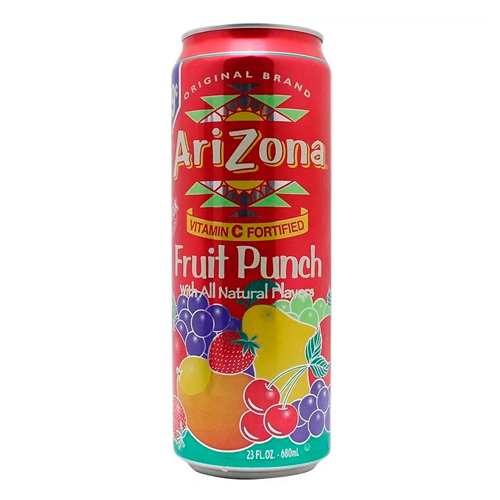 Напиток Arizona Fruit Punch with all Natural Flavors 340мл