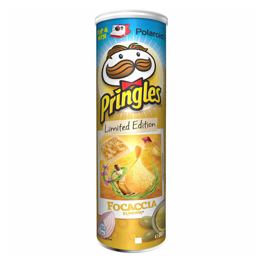 Чипсы Pringles Limited Italian Focaccia   200гр