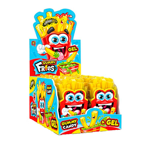 Жев.мармелад Johny Bee Gummy Fries & Gel   45гр