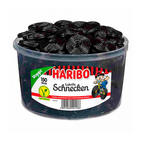 Жев.мармелад Haribo Veggie Lakritz Schnecken   1 500гр