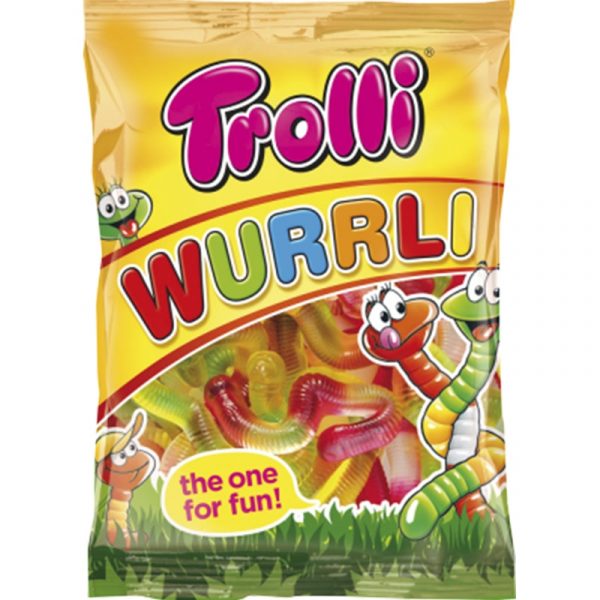 Жев.мармелад Trolli Червячки Вуррли   100гр