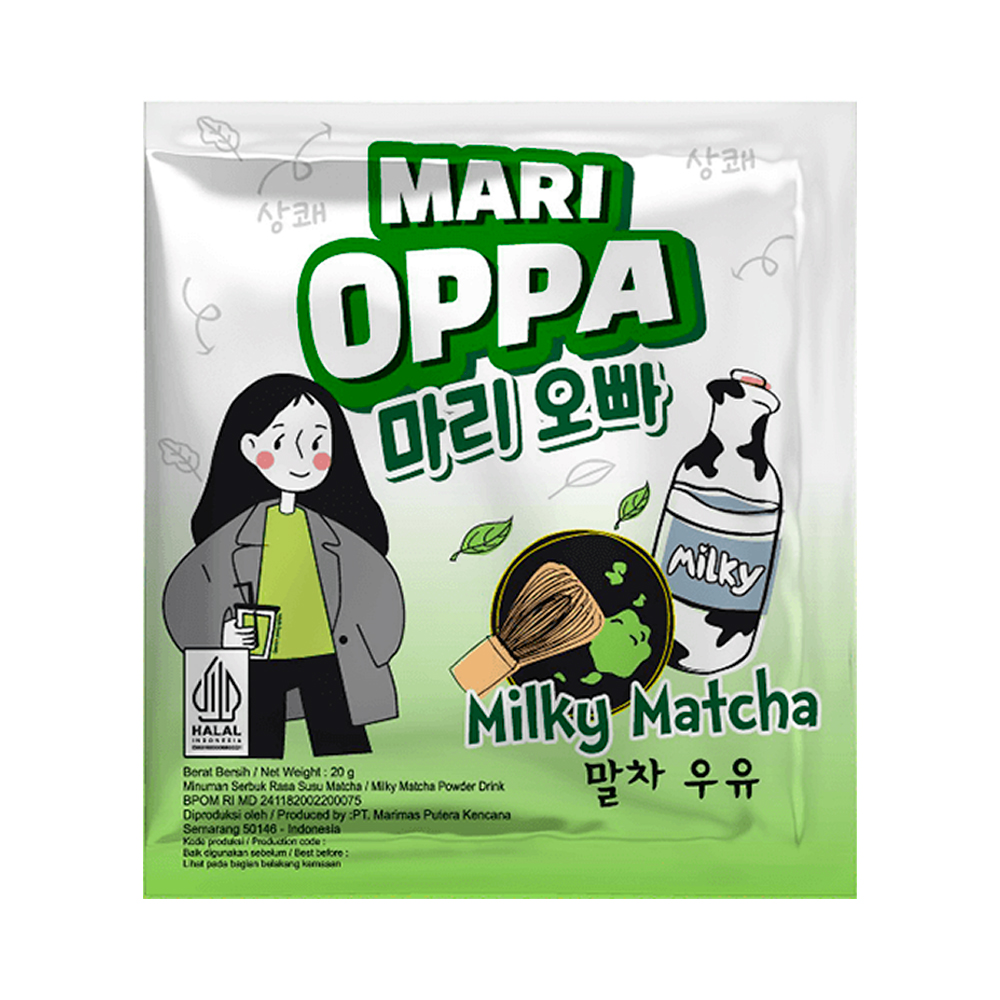 Растворимый напиток Mari Oppa Milky Matcha   20гр