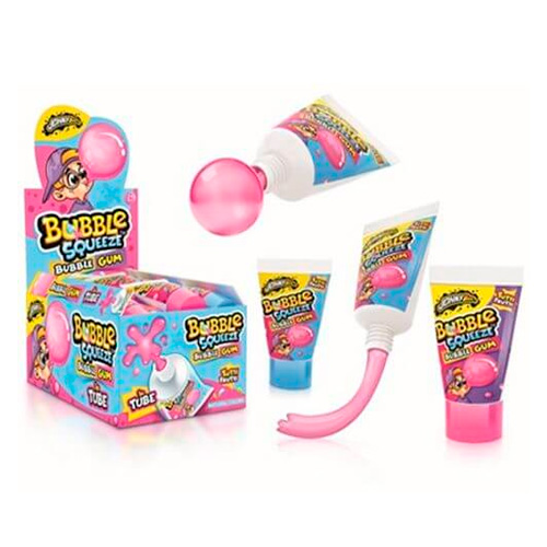 Жев.резинка Johny Bee Bubble Squeeze   30гр