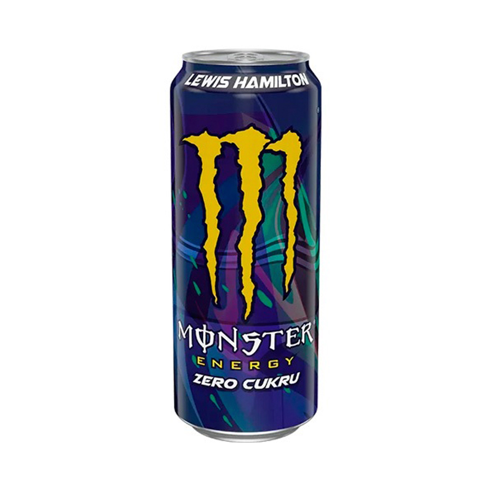 Энергетический напиток Monster Energy Zero Lewis Hamilton   500мл