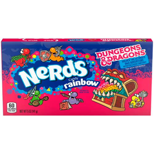 Драже Wonka Nerds Rainbow Кисло-сладкое   141гр