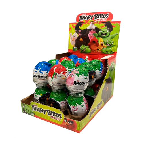 Шоколадное яйцо с игрушкой-сюрпризом "Angry Birds" 25гр