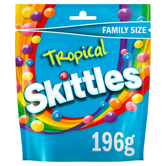 Драже Skittles Tropical Pounch 196гр