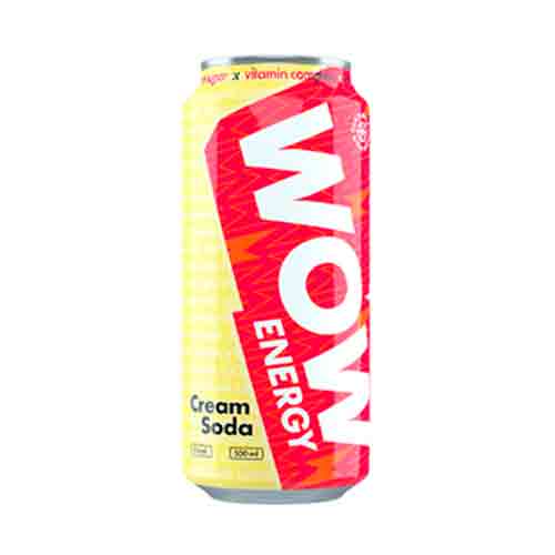 Энергетический напиток WOW Energy Cream Soda 500мл