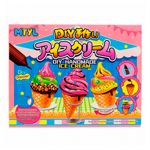 Жев.конфета GuandongLefen сделай сам Ice cream  36гр
