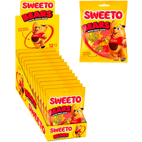 Жев. мармелад в пакетиках Sweeto Bears 20 гр.