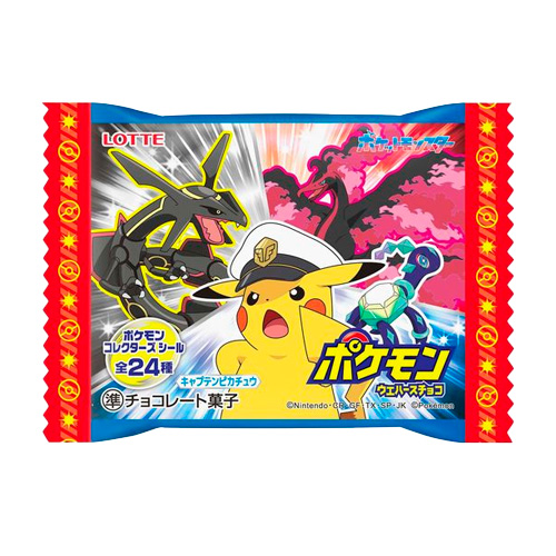 Вафли Lotte Pokemon Wafers Chocolate   23гр