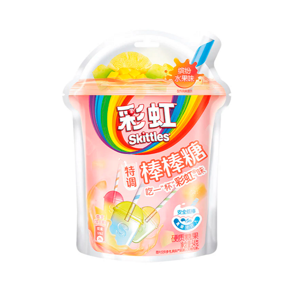 Леденцы Skittles Fruit Coctail Pink   54гр
