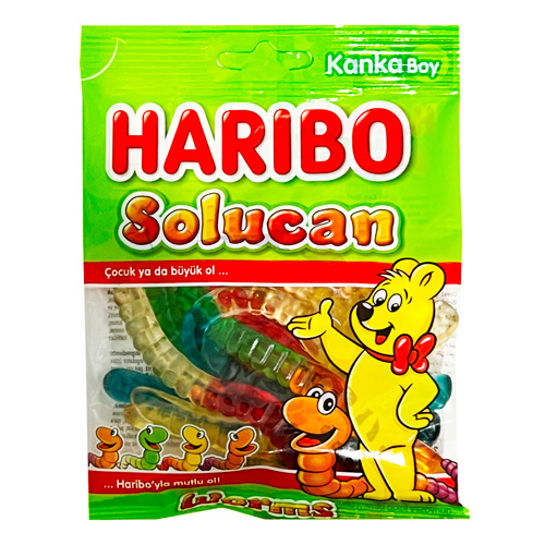 Жев.мармелад Haribo Worms Solucan   80гр