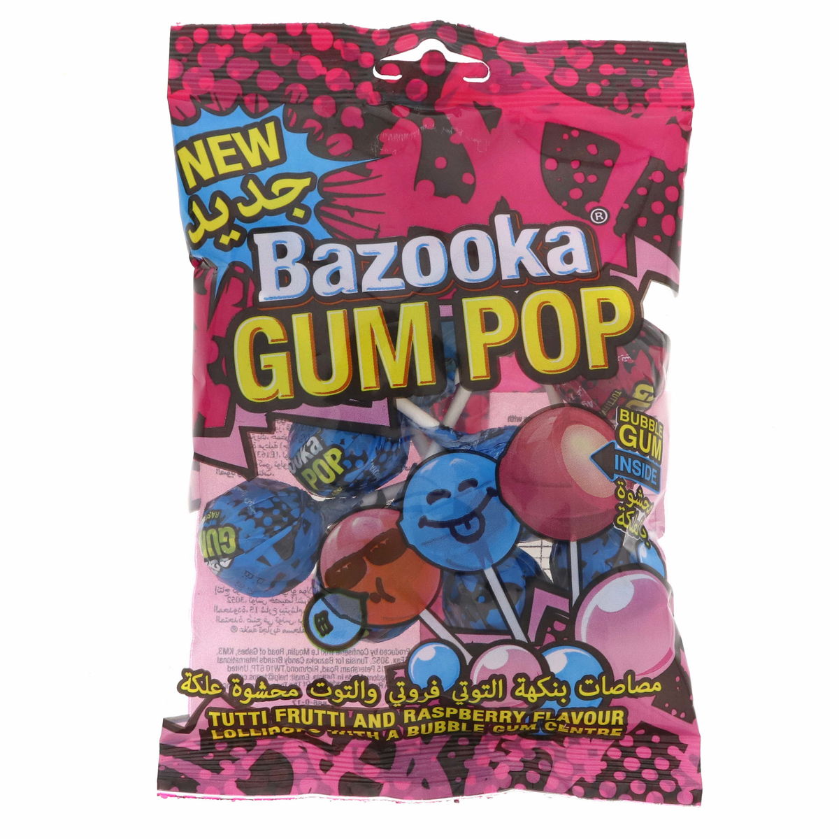 Жев. резинка Bazooka Gum Pop 140г