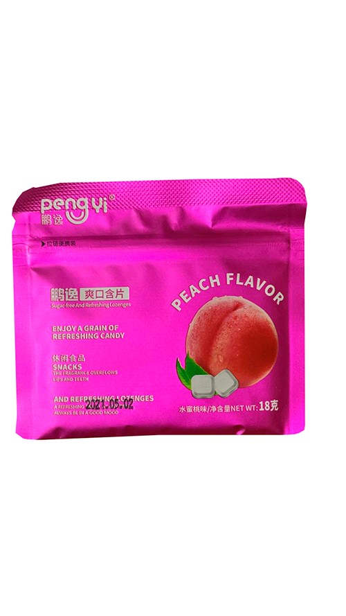 Конфеты Peng Yi персик 18 гр.
