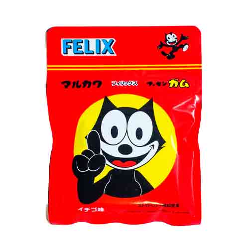 Жев.резинка Marukawa Felix вкус клубники 47гр