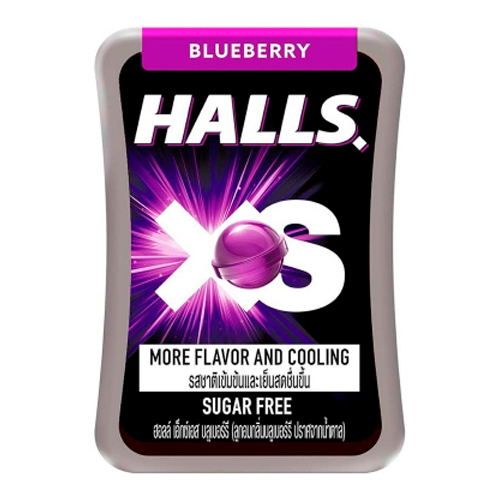 Леденцы HALLS         Bluberry Sugar Free  12,6гр