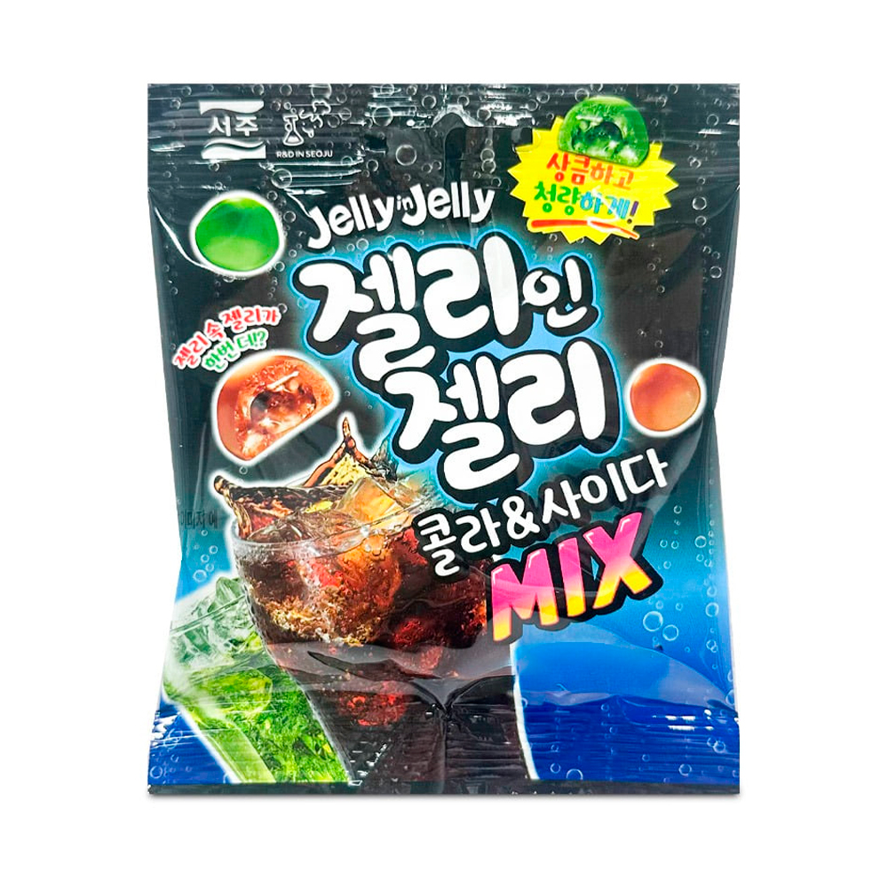Жев.мармелад Jelly in Jelly Cola & Soda   40гр