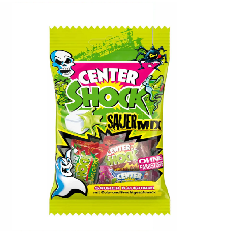 Жев.резинка Center Shock SOUR MIX BEUTEL    44гр