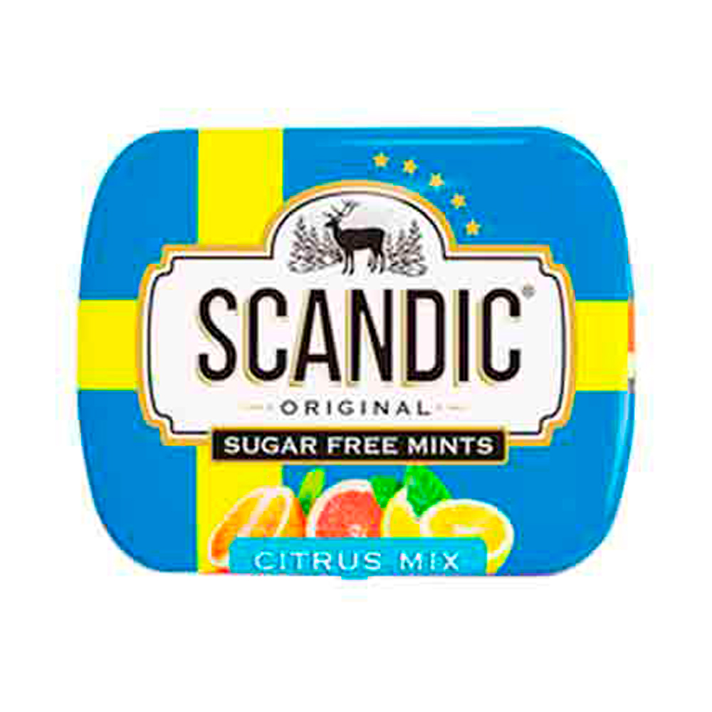 Конфеты Scandic Citrus Mix   14гр
