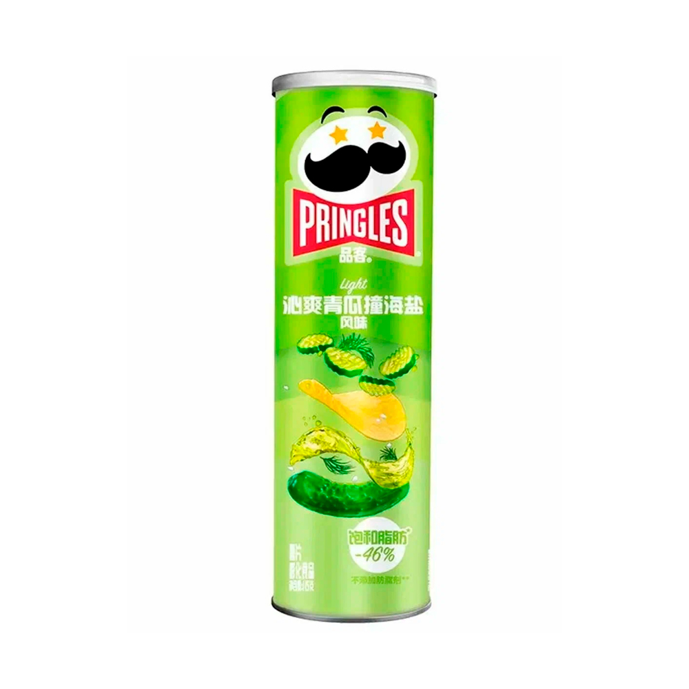 Чипсы Pringles Cucumber & Sea salt    110гр