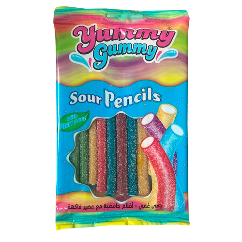 Мармелад Yummy Gummy Sour Pencil 80гр