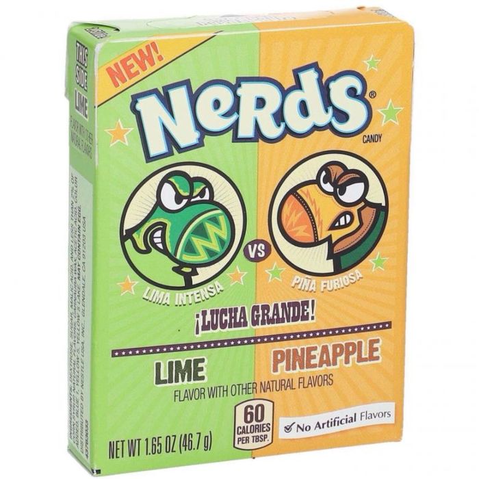 Драже Nerds Lucha Grande (Lime/Pineapple) 46,7г