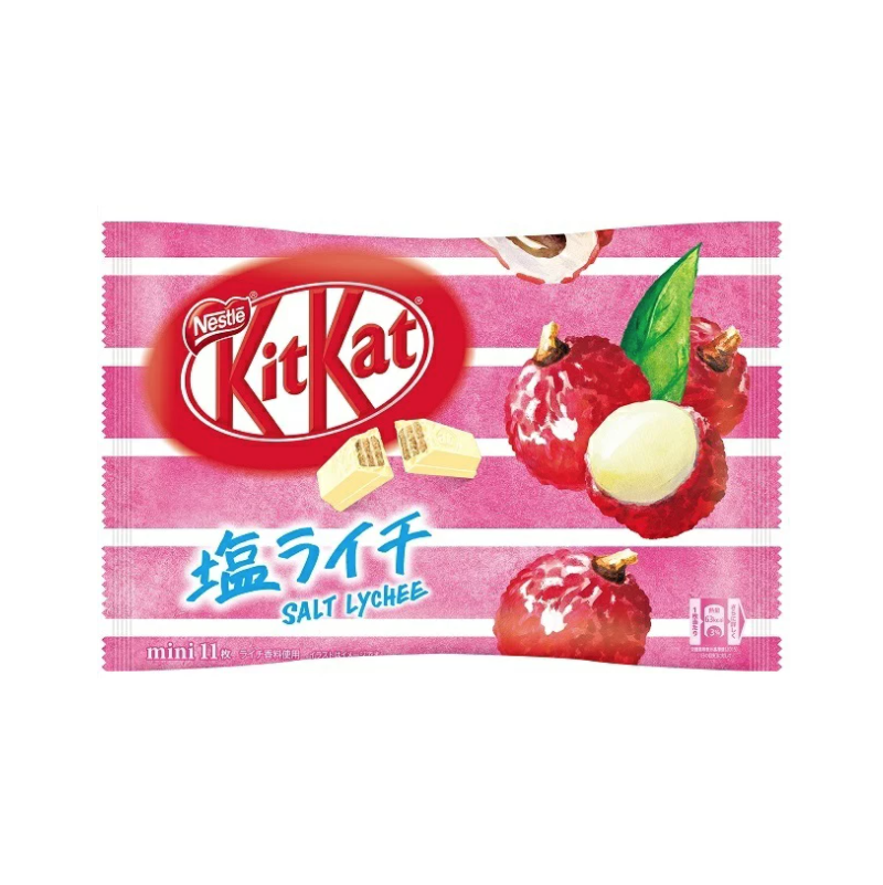 Шоколад KitKat со вкусом личи   14гр