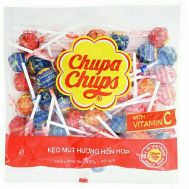 Леденцы Chupa Chups Микс вкусов 10гр