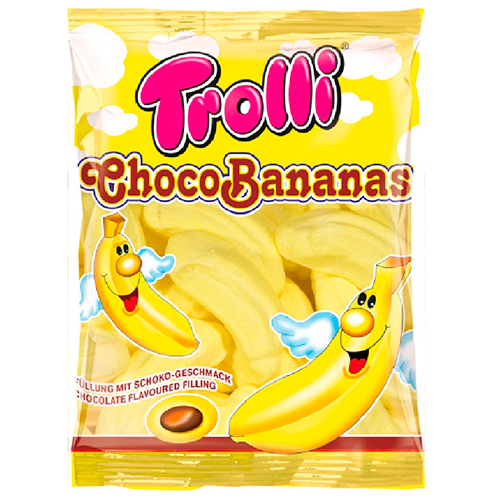 Зефир Trolli 150гр. Choco Bananas