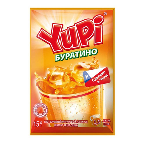 Растворимый напиток Yupi Буратино 15гр. Чили