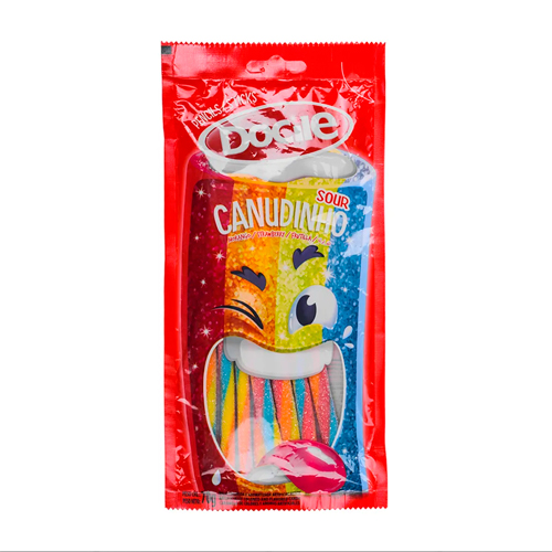 Жев.мармелад Sour DOLCIE SOUR STRAWBERRY COLORED PENCILS (цветные КАРАНДАШИ клубника)   70гр