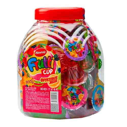Желе Frutti Cup в стаканчиках 13гр