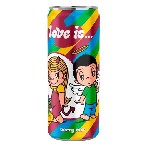 Газ.напиток Love is Ягодный микс м  330мл