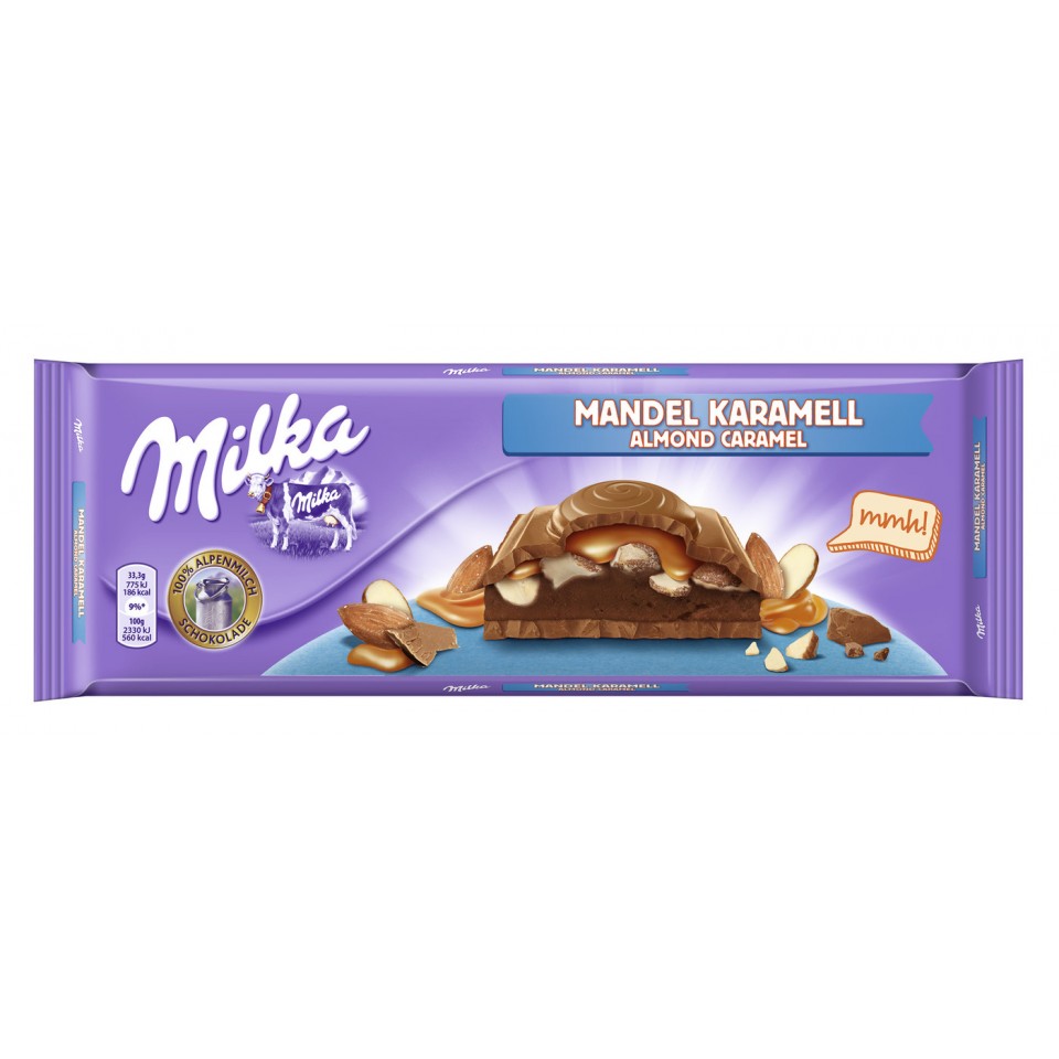 Шоколад Milka Almond Caramel   300гр